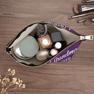 Photo personnalisée « Vous êtes assez bien » - Trousse de maquillage personnalisée pour la famille - Cadeau pour maman, grand-mère
