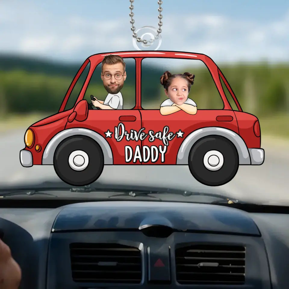 Décoration de voiture personnalisée en acrylique pour les voyages en famille, un cadeau pour les membres de la famille