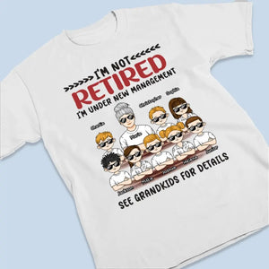 Je suis sous une nouvelle direction - T-shirt unisexe personnalisé, sweat à capuche, sweat-shirt - Cadeau pour grand-mère
