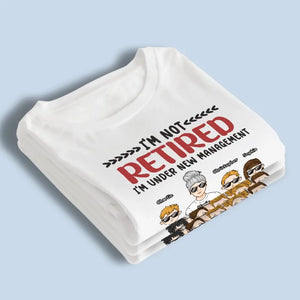 Je suis sous une nouvelle direction - T-shirt unisexe personnalisé, sweat à capuche, sweat-shirt - Cadeau pour grand-mère
