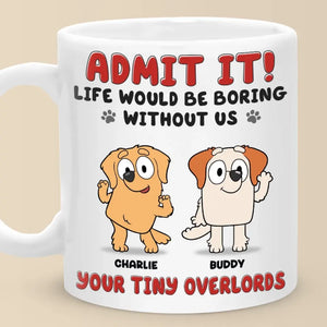 Les bisous du chiot arrangent tout ! Mug personnalisé pour chien ! Cadeau pour les propriétaires et les amoureux des animaux