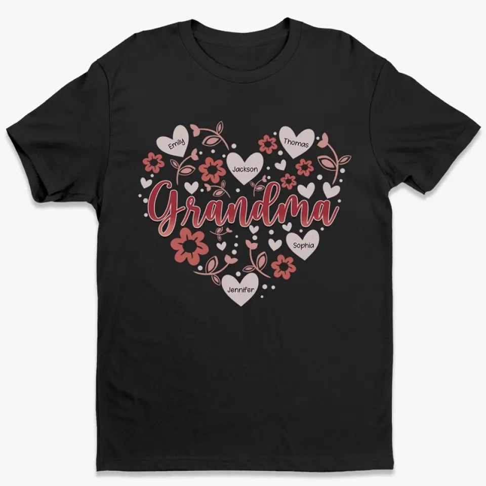 Les histoires de grand-mère, meilleures que n'importe quel livre d'histoires du soir - T-shirt, sweat à capuche et sweat-shirt unisexe personnalisé pour la famille - Cadeau pour maman et grand-mère