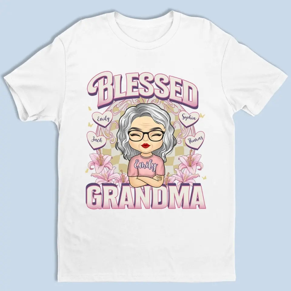 La femme incroyable fait partie de notre famille - T-shirt, sweat à capuche et sweat-shirt unisexe personnalisé pour la famille - Cadeau pour maman, grand-mère