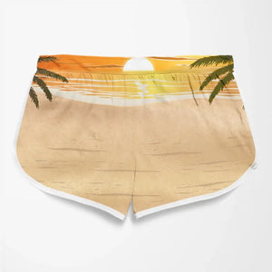 Short de plage hawaïen personnalisé avec photo « Si perdu, retournez à votre chéri » - Cadeau de vacances d'été, cadeau d'anniversaire pour mari et femme