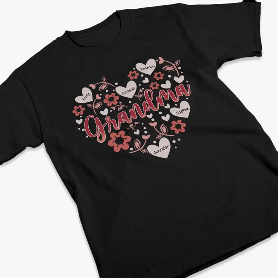 Les histoires de grand-mère, meilleures que n'importe quel livre d'histoires du soir - T-shirt, sweat à capuche et sweat-shirt unisexe personnalisé pour la famille - Cadeau pour maman et grand-mère