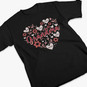 Les histoires de grand-mère, meilleures que n'importe quel livre d'histoires du soir - T-shirt, sweat à capuche et sweat-shirt unisexe personnalisé pour la famille - Cadeau pour maman et grand-mère