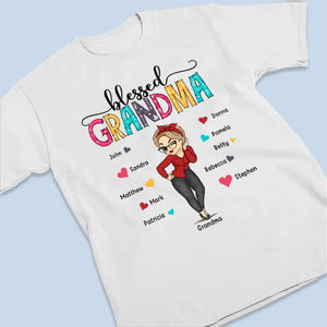 Une journée en famille est une journée bien remplie - T-shirt, sweat à capuche et sweat-shirt unisexe personnalisé pour la famille - Cadeau pour grand-mère