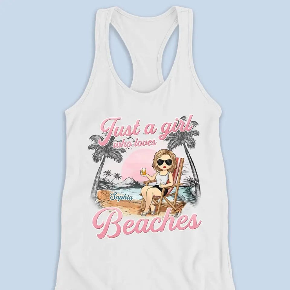 Personne n'aime les plages ombragées - Débardeur dos nageur personnalisé pour meilleure amie - Cadeau pour meilleures amies, meilleures amies, sœurs