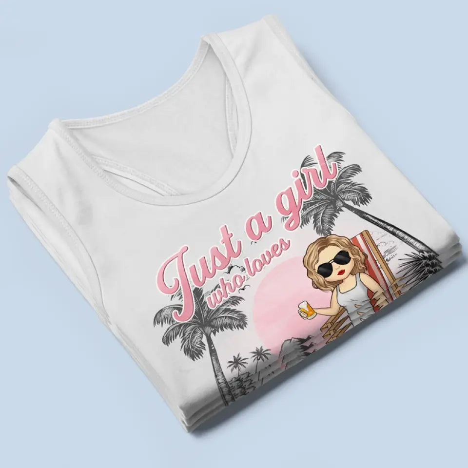 Personne n'aime les plages ombragées - Débardeur dos nageur personnalisé pour meilleure amie - Cadeau pour meilleures amies, meilleures amies, sœurs
