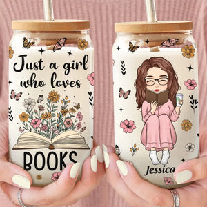 Encore un chapitre ! Tasse en verre personnalisée, tasse à café glacé ! Cadeau pour les amoureux des livres