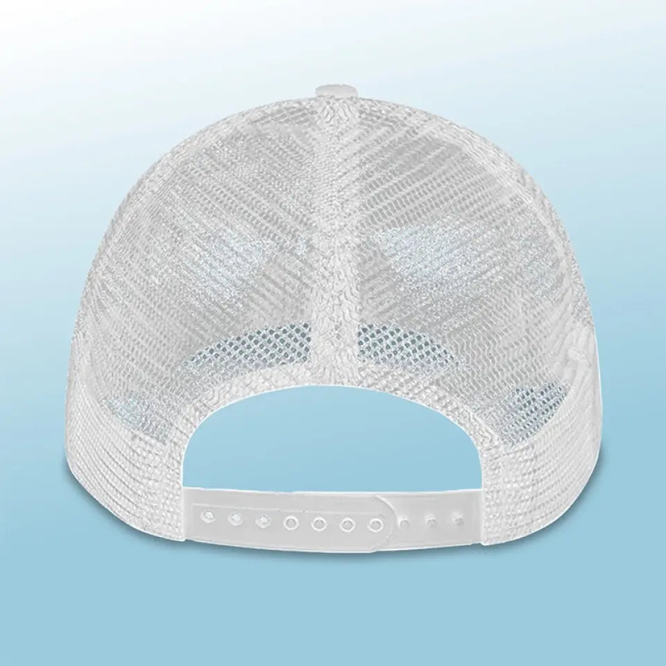 Life's A Beach - Casquette de baseball personnalisée avec dos en maille, casquette de camionneur de baseball - Cadeau de vacances d'été pour meilleures amies, meilleures amies, sœurs