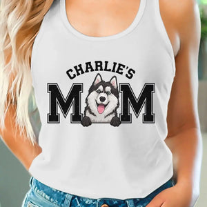 Meilleure maman du monde - Débardeur dos nageur personnalisé pour chien et chat - Cadeau pour propriétaires et amoureux des animaux
