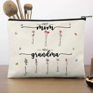 Je t'aime plus que tu ne le sauras jamais - Trousse de maquillage personnalisée pour la famille - Cadeau pour maman, grand-mère