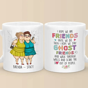 Tasse personnalisée « Amis pour la vie et au-delà » – Cadeau pour les meilleures amies, les meilleures amies et les sœurs