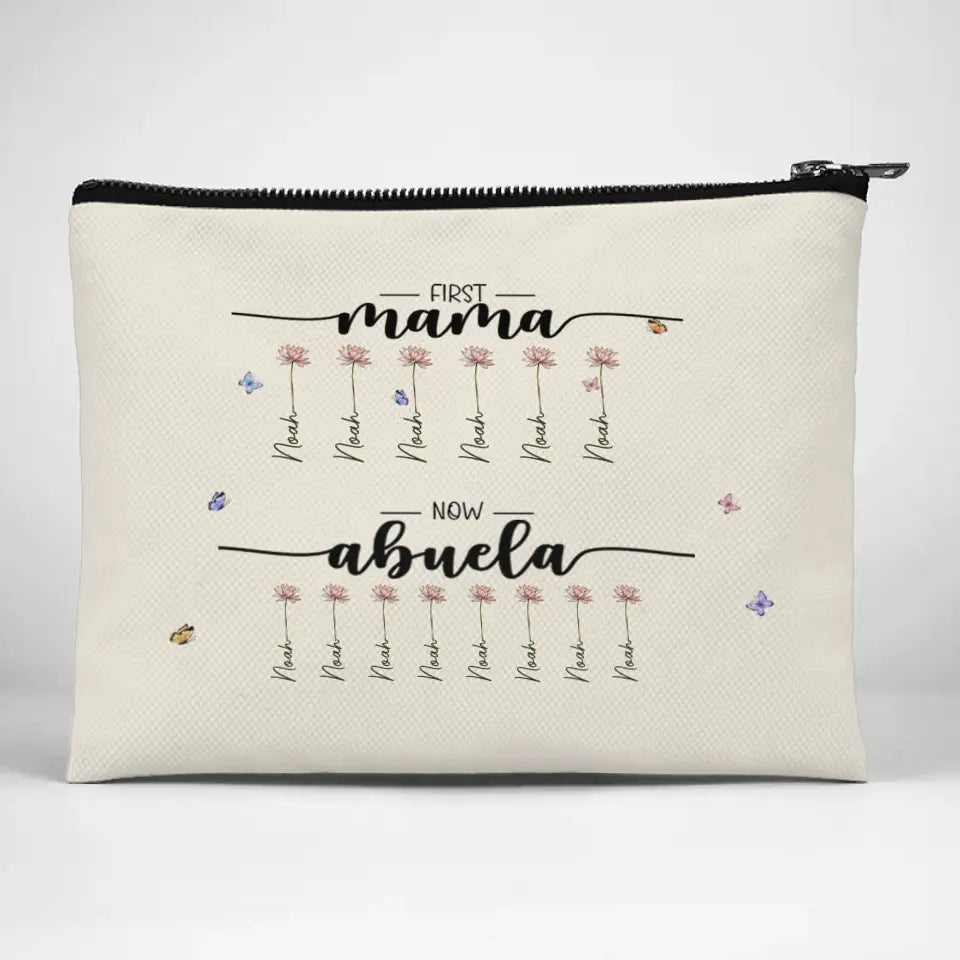 Je t'aime plus que tu ne le sauras jamais - Trousse de maquillage personnalisée pour la famille - Cadeau pour maman, grand-mère