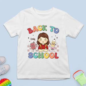Le gamin cool est arrivé ! T-shirt enfant personnalisé ! Cadeau de rentrée scolaire pour enfant