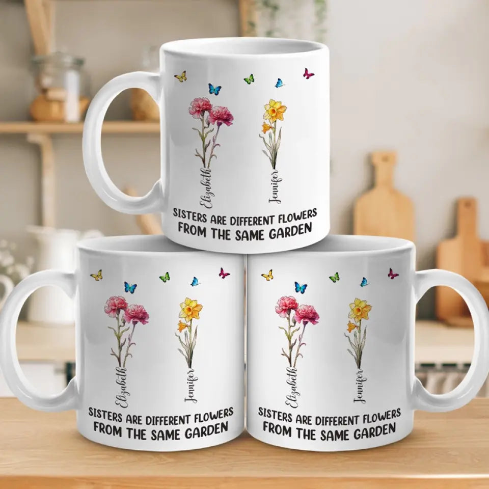 Il n'y a pas de meilleure amie qu'une sœur - Tasse personnalisée pour sœur - Cadeau pour sœurs, frères et sœurs
