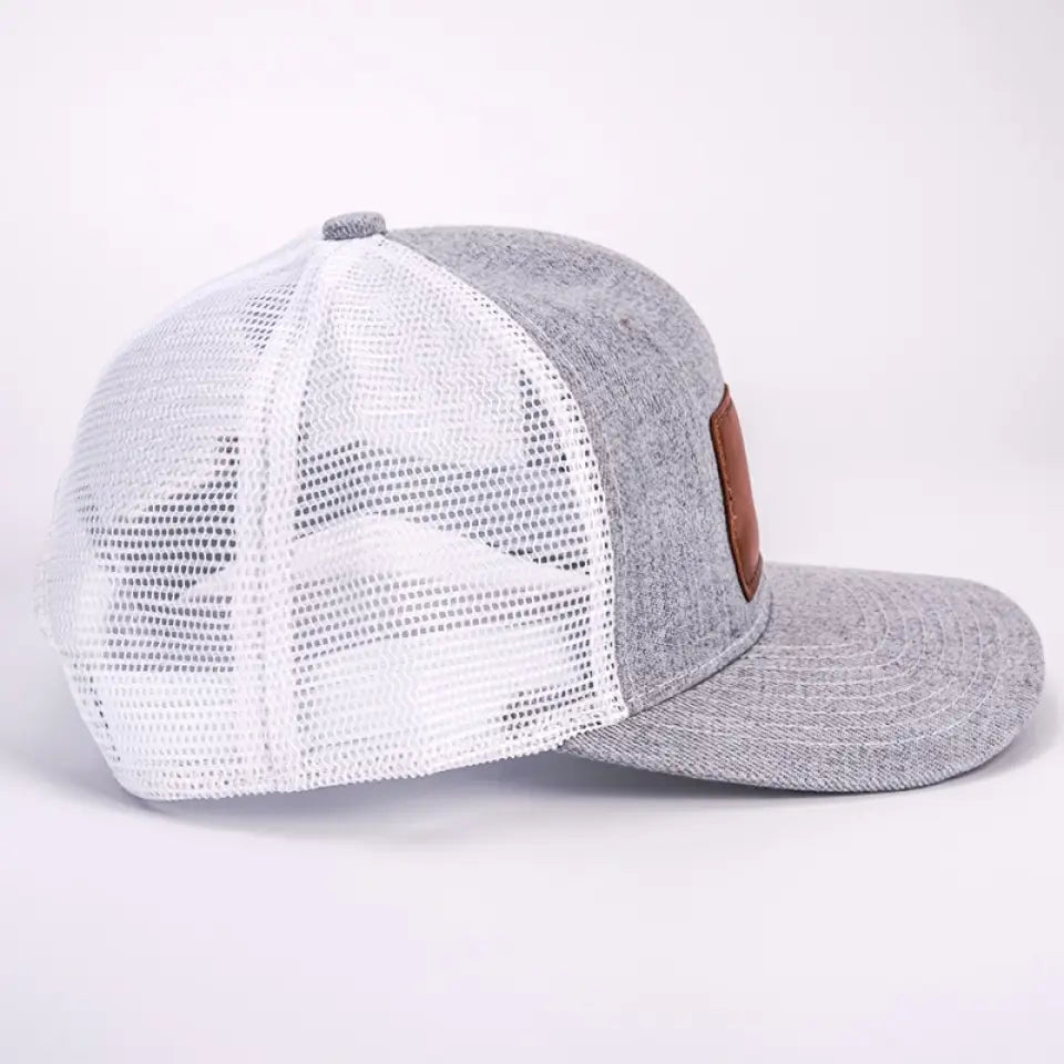 Je sais que nous avons des vibrations positives pour les pattes - Chapeau en cuir personnalisé pour chien - Cadeau pour les propriétaires d'animaux et les amoureux des animaux