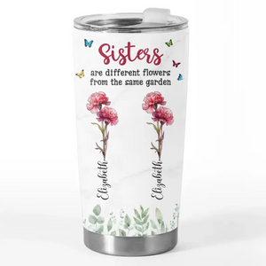 Un jardin fier - Gobelet personnalisé pour meilleure amie - Cadeau pour meilleures amies, meilleures amies, sœurs