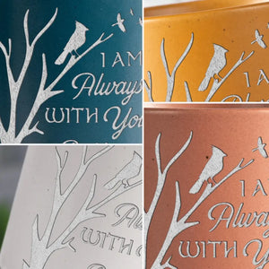 Je suis toujours avec toi - Mug personnalisé en céramique - Cadeau de condoléances pour les propriétaires et les amoureux des animaux