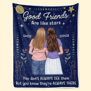 L'ami de mon cœur - Couverture personnalisée pour meilleure amie - Cadeau pour meilleures amies, meilleures amies, sœurs