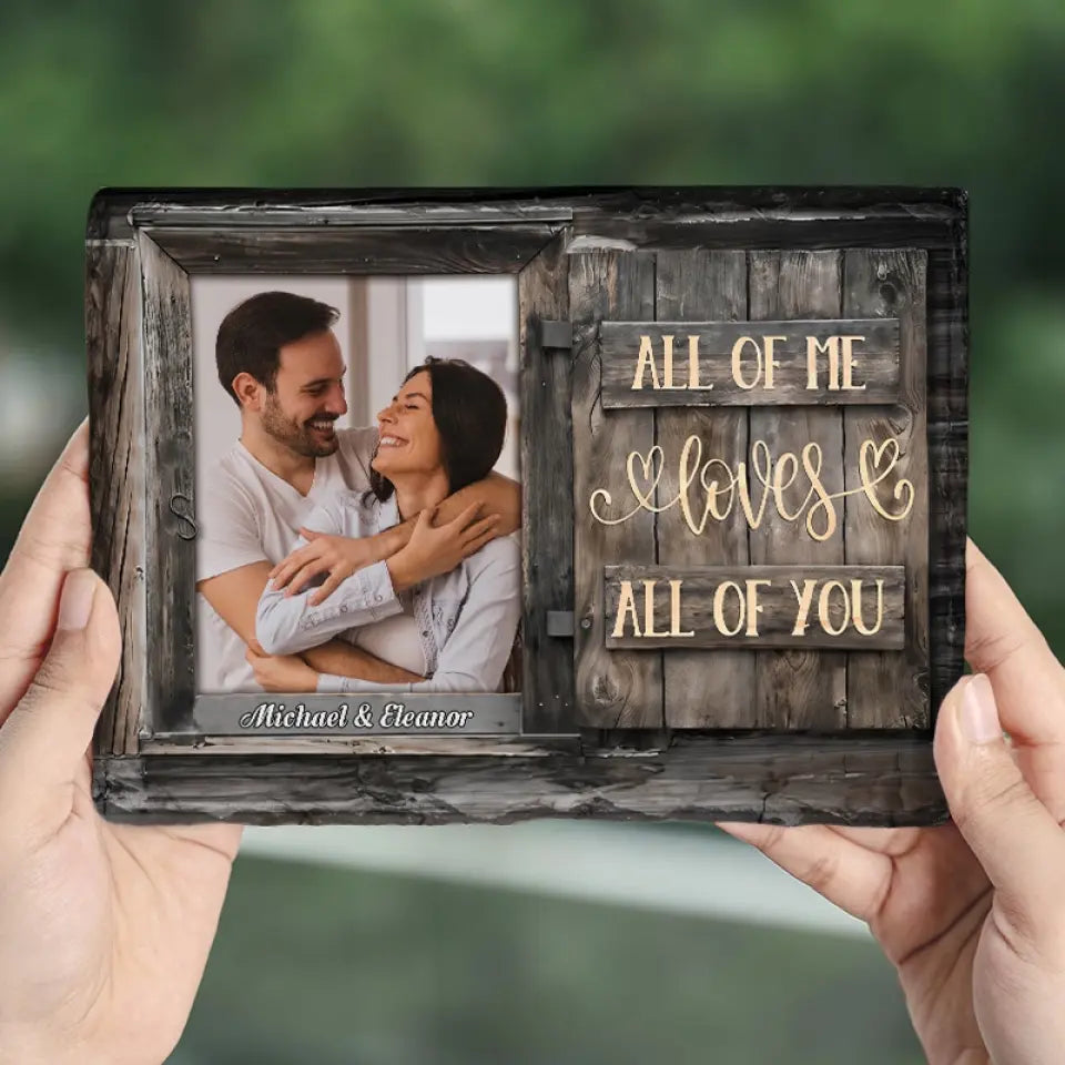 Photo personnalisée « Tu es mon œuvre d'art préférée » - Pierre rectangulaire personnalisée avec support pour couple - Cadeau pour mari et femme, anniversaire