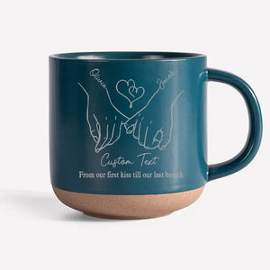 Ensemble, c'est mieux ! Tasse personnalisée en céramique pour couple ! Cadeau pour mari et femme, anniversaire