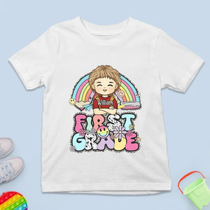 Bonne rentrée scolaire - T-shirt enfant personnalisé - Cadeau de rentrée scolaire pour enfant