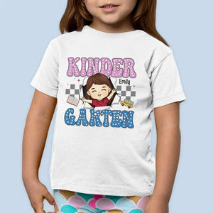 Conquête de la classe accomplie - T-shirt enfant personnalisé - Cadeau de rentrée scolaire pour enfant