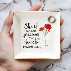 Les amis font fleurir la vie avec joie - Porte-bijoux personnalisé pour meilleure amie - Cadeau pour meilleures amies, meilleures amies, sœurs