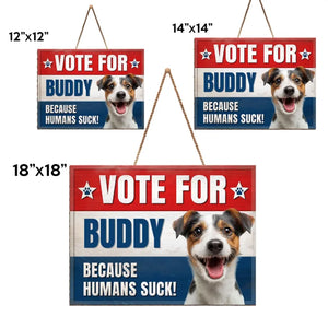 Photo personnalisée pour vos animaux de compagnie - Panneau en bois personnalisé pour décoration d'intérieur, chien et chat - Cadeau pour propriétaires et amoureux des animaux