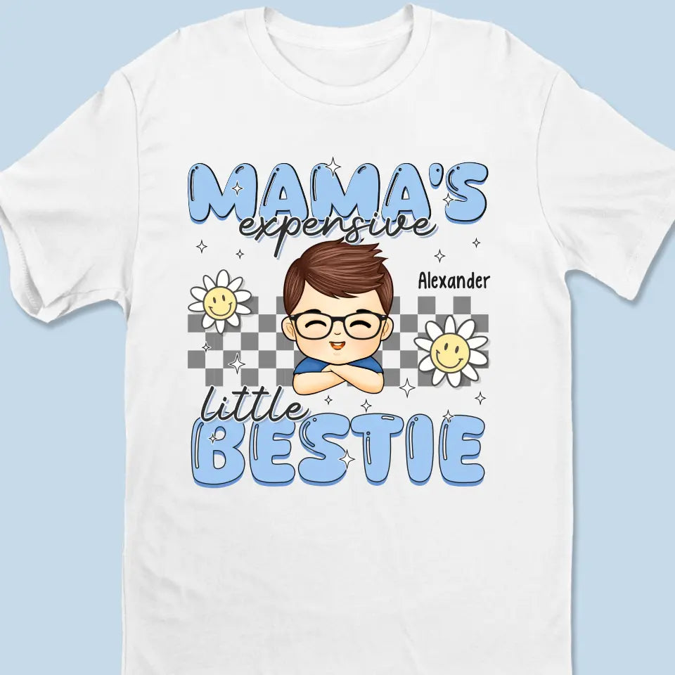 La chère petite amie de maman - T-shirt enfant personnalisé - Cadeau pour enfant
