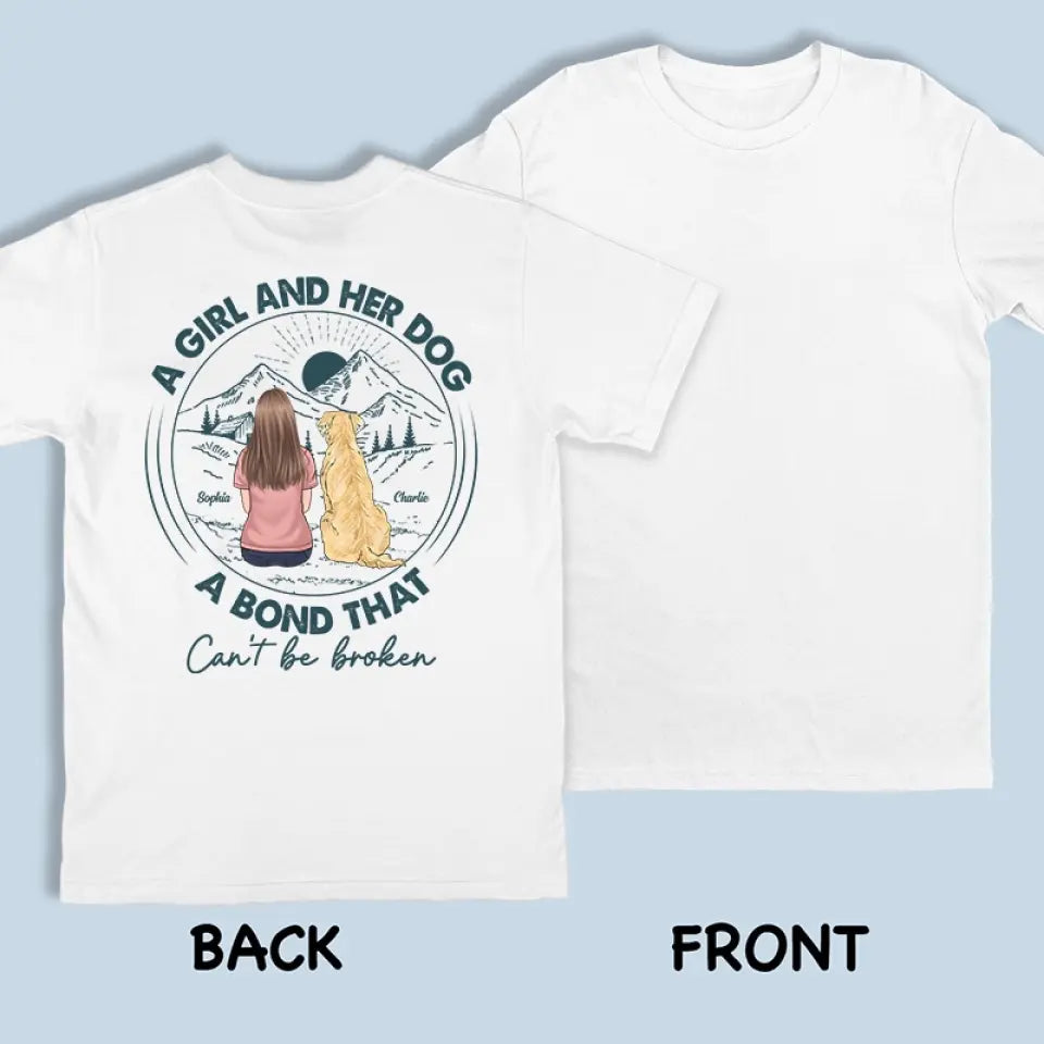 Les chiens nous rendent la vie meilleure – T-shirt, sweat à capuche et sweat-shirt unisexe personnalisé avec imprimé au dos – Cadeau pour propriétaires et amoureux des animaux