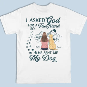 La route vers mon cœur est marquée d'empreintes de pattes - T-shirt, sweat à capuche et sweat-shirt unisexe personnalisé pour chien et chat - Cadeau pour propriétaires et amoureux des animaux