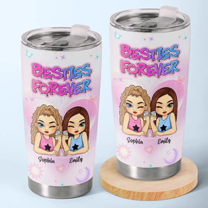 Besties Forever - Gobelet personnalisé Bestie - Cadeau pour meilleures amies, meilleures amies, sœurs