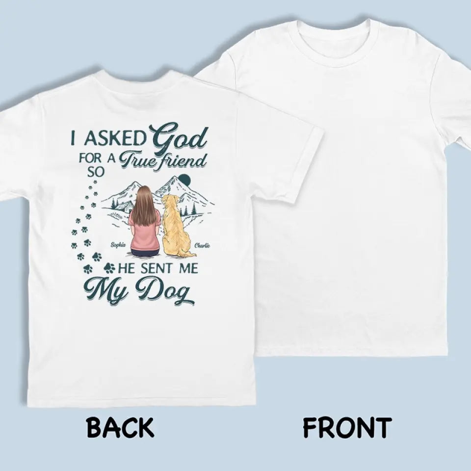 La route vers mon cœur est marquée d'empreintes de pattes - T-shirt, sweat à capuche et sweat-shirt unisexe personnalisé pour chien et chat - Cadeau pour propriétaires et amoureux des animaux