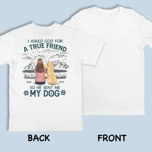 Prêt pour une aventure inoubliable ? T-shirt unisexe personnalisé avec imprimé au dos pour chien, sweat à capuche, sweat-shirt – Cadeau pour propriétaires et amoureux des animaux.