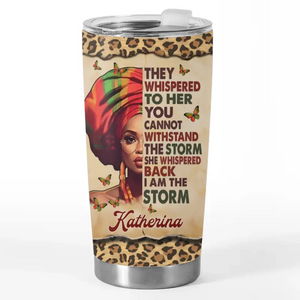 Je suis la tempête - Gobelet personnalisé Bestie - Cadeau pour meilleures amies, meilleures amies, sœurs