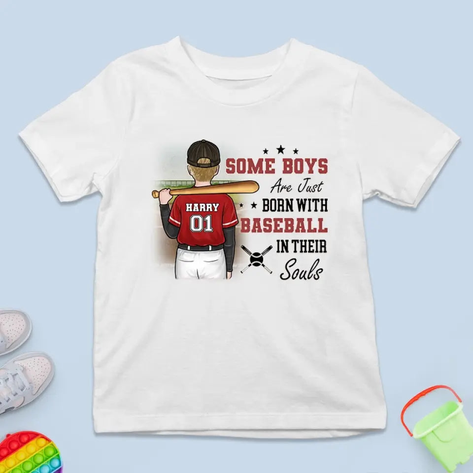 Le baseball est bien plus qu'un jeu ! T-shirt personnalisé pour enfant, idéal pour les membres de la famille, les joueurs de baseball et les passionnés de baseball.