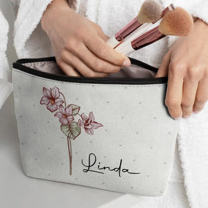 L'amitié multiplie les bienfaits de la vie - Trousse de maquillage personnalisée pour meilleure amie - Cadeau pour meilleures amies, meilleures amies, sœurs