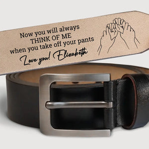 Félicitations pour être devenu mon mari ! Ceinture en cuir gravée personnalisée pour couple ! Cadeau pour mari et femme, anniversaire