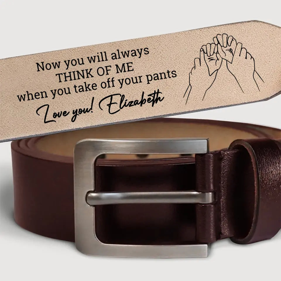 Félicitations pour être devenu mon mari ! Ceinture en cuir gravée personnalisée pour couple ! Cadeau pour mari et femme, anniversaire