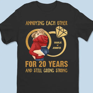 La demi-vie de l'amour est éternelle - T-shirt, sweat à capuche et sweat-shirt unisexe personnalisé pour couple - Cadeau pour mari et femme, anniversaire