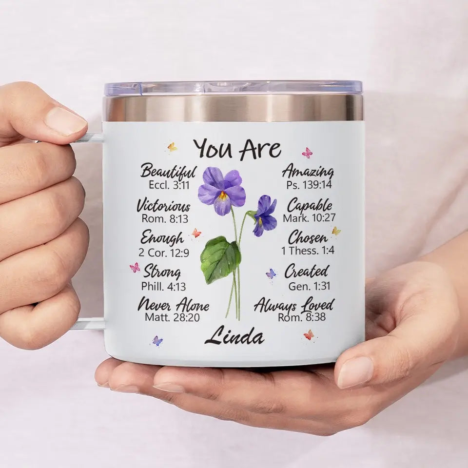 Un ami est une âme qui réside dans deux corps - Gobelet personnalisé en acier inoxydable de 14 oz avec poignée - Cadeau pour meilleures amies, meilleures amies, sœurs