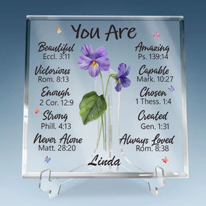 Célébrez la fraternité avec ce cadeau spécial - Plaque acrylique carrée personnalisée Bestie - Cadeau de mariage, cadeau de demoiselle d'honneur pour meilleures amies, meilleures amies, sœurs