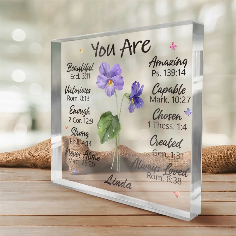 Célébrez la fraternité avec ce cadeau spécial - Plaque acrylique carrée personnalisée Bestie - Cadeau de mariage, cadeau de demoiselle d'honneur pour meilleures amies, meilleures amies, sœurs