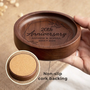 Toi et moi, on a ça ! Plat à bijoux en bois personnalisé pour couple ! Cadeau pour mari et femme, anniversaire