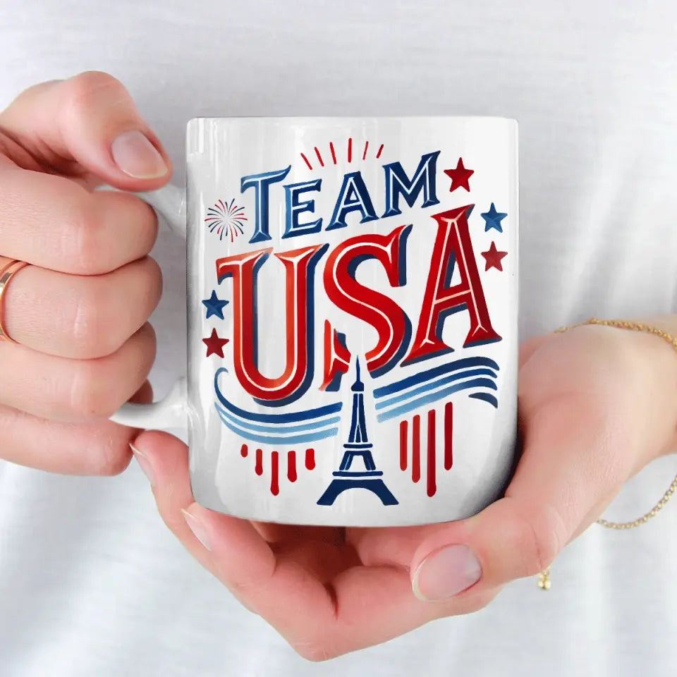 Tasse « J'ai battu les gens » - Vacances olympiques, cadeau pour les membres de la famille et les meilleurs amis