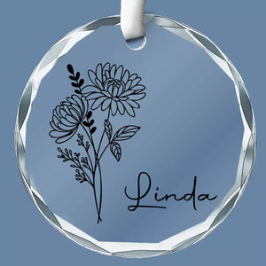 Les vraies amitiés sont éternelles et s'épanouissent sans fin - Décoration en verre personnalisée pour meilleure amie - Cadeau de Noël pour meilleures amies, meilleures amies et sœurs
