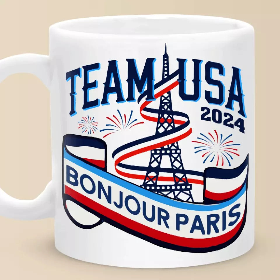 Les champions continuent de jouer jusqu'à ce qu'ils réussissent - Mug Olympiques - Vacances Olympiques, cadeau pour les membres de la famille, les meilleurs amis